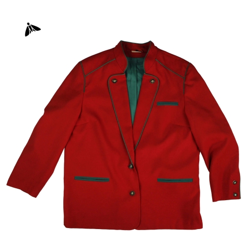 Vintage Ceket - Kırmızı Günleriyim Takvimlerin