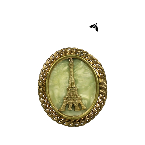 Vintage Broş - Paris Baharı Bu