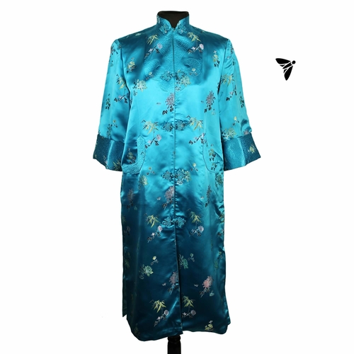 Vintage Cheongsam Elbise - Sardunya Kokusuyla Yazdan