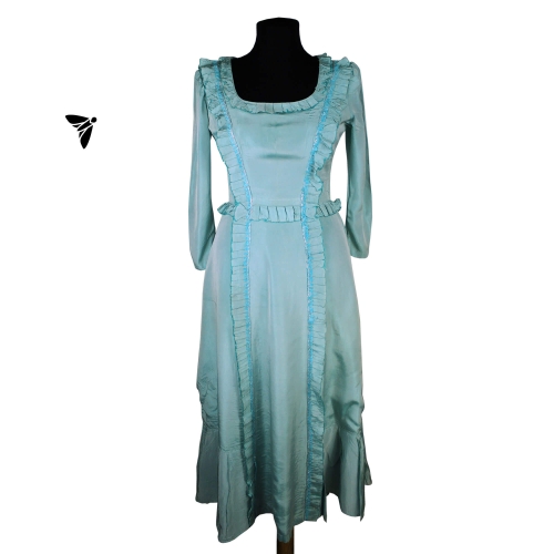 Vintage Elbise - Yaprakmış Dalında Yumuşacık
