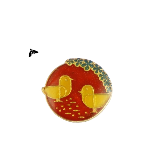 Vintage Pin - Yollarıma Kuşlar Konmasına