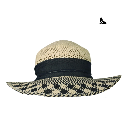 Vintage Hasır Şapka - Sürten Yorgun Rüzgar